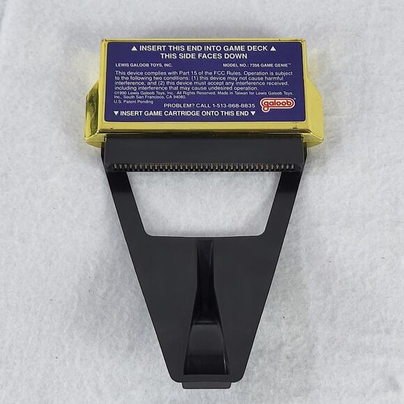 Galoob Game Genie Nintendo NES Game Cartridge Adapter Untested - Picture 2 of 4